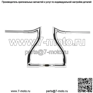 Руль Hammerhead 12" хром LA-7316-12