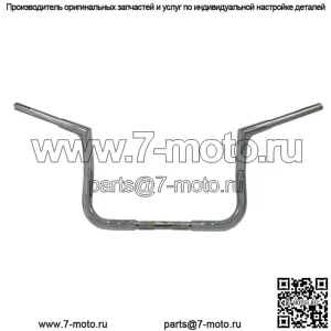 Вкл. 1-1/4" плоский руль, хром 705010