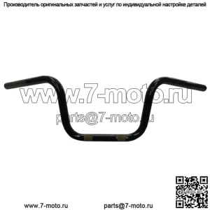 Руль Skinny Apes черный BA-7350-08B