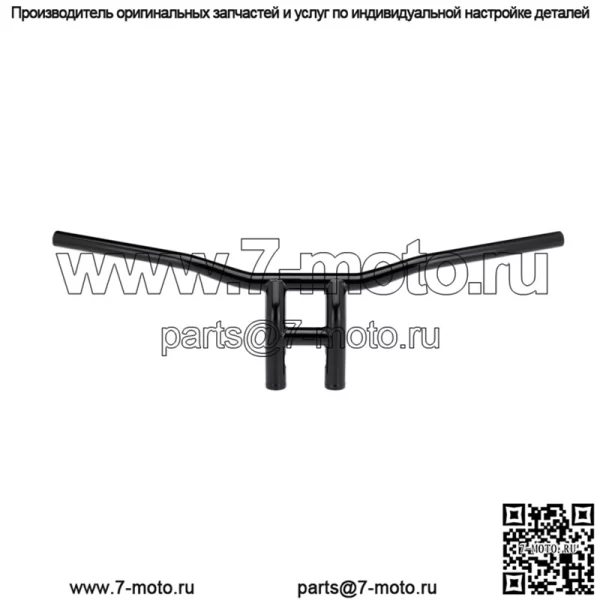 1" руль черный 6258-2013