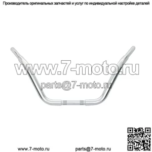 Wild 1 1 1/4 дюйма. Chubby Handlebar Road Glide Bar - хром WO517