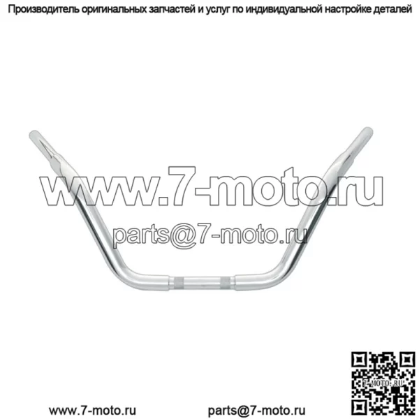 Wild 1 1 1/4 дюйма. Chubby Handlebar Road Glide Bar - хром WO517