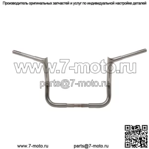 Вкл. 1 1/4" EZ Install Pointed Top Handlebar Kits 10" Chrome 909110