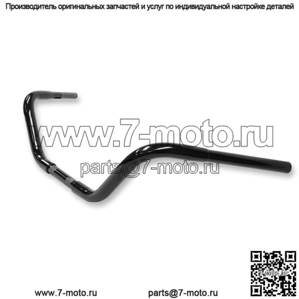 1 1/4" руль Moose Knuckle Touring, глянцево-черный LA-7303-07B