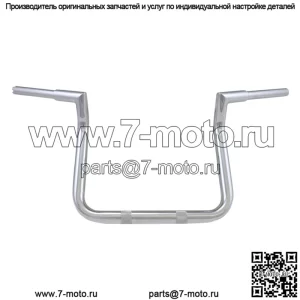 Руль Challenger Twin Peak 1-1/4", 10 дюймов, хром LA-7368-10