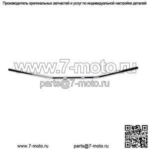 Руль для круизера Drag Cruiser, метрический, 1 дюйм, 650-08493