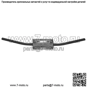 Конические рули с изгибом 13 градусов - черные 1 1/8 дюйма TB-13-BLK