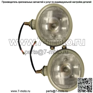 310066F Комплект из 2 12 В серых фар головного света подходит для Ford 2N 8N 9N 600 800 NAA