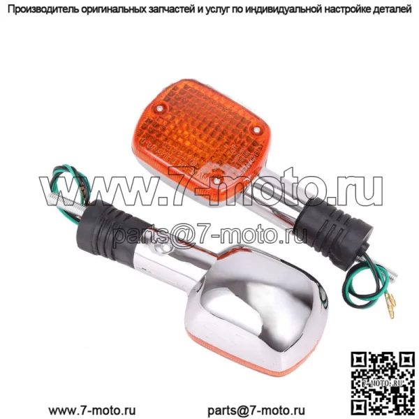 2 указателя поворота для HONDA REBEL CMX 250 VT 400 600 1100 SHADOW VF 750 Magna