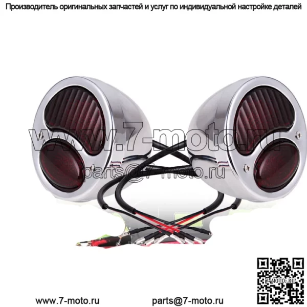 2x хромированные пользовательские задние фонари для грузовика Hot Rat Street Rod для Ford Model A 1928-1931