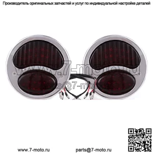 2X винтажных светодиодных задних фонаря Hot Rat Street Rod для автомобиля Ford Model A