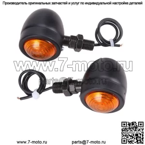 Черный мотоциклетный указатель поворота мигающие огни для Harley Sportster XL1200 883 Dyna