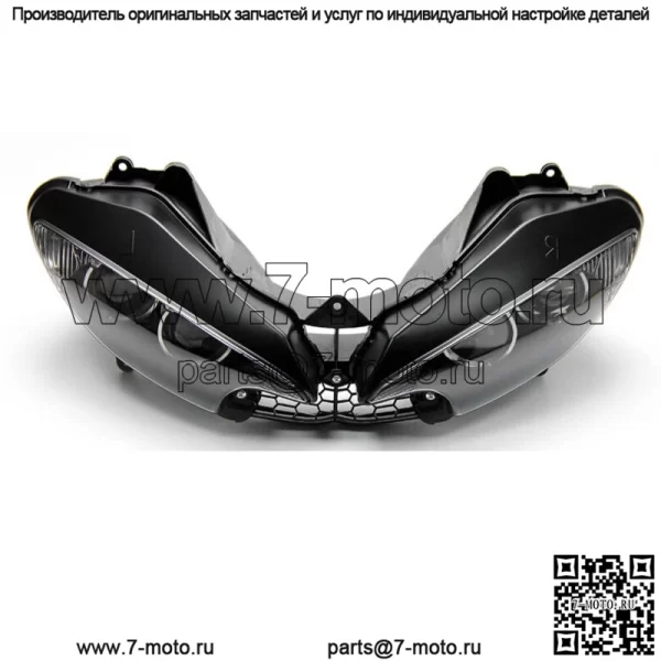 Передняя фара в сборе прозрачная для Yamaha YZF-R6 YZF R6 2003 2005 2004