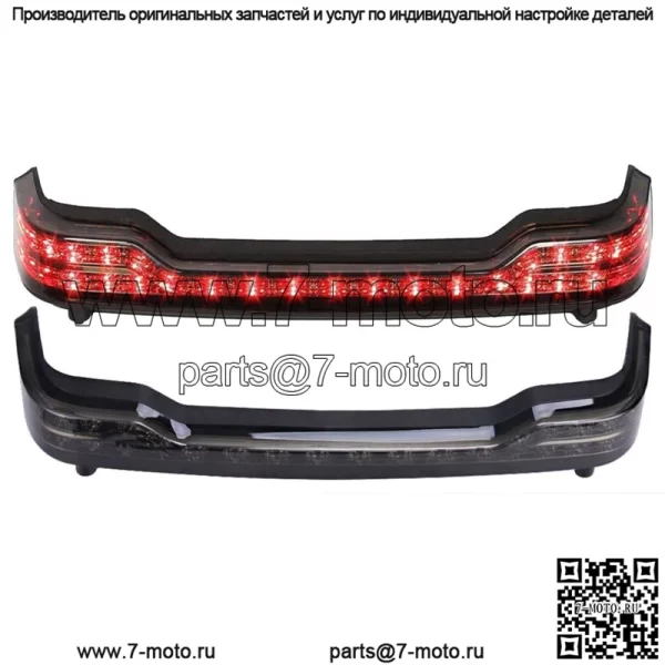 King Tour Pack Pak светодиодный фонарь тормоза багажника задний поворотник для Harley Touring 14-23
