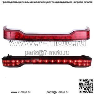 Светодиодный фонарь для багажника, поворотник, задний тормоз King Tour Pak Pack для Harley FLHT Touring 14-UP