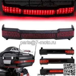 Светодиодный задний стоп-сигнал багажника Classic King Tour Pack для Harley Touring Wrap 97-08