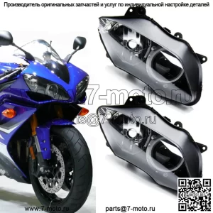 Передняя фара мотоцикла в сборе Фара для 2007 2008 Yamaha YZF R1 07 08