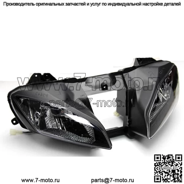 Новая передняя фара в сборе для Yamaha 2008-2016 YZF R6 YZFR6 YZF-R6