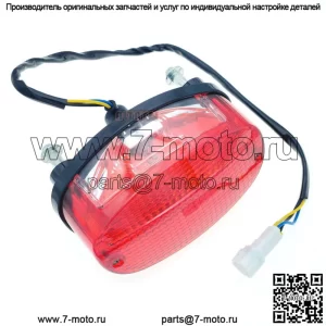 Задний фонарь в сборе с лампочкой для YAMAHA 350 350R YFM350R 2003-2013 (для: Yamaha 660R)
