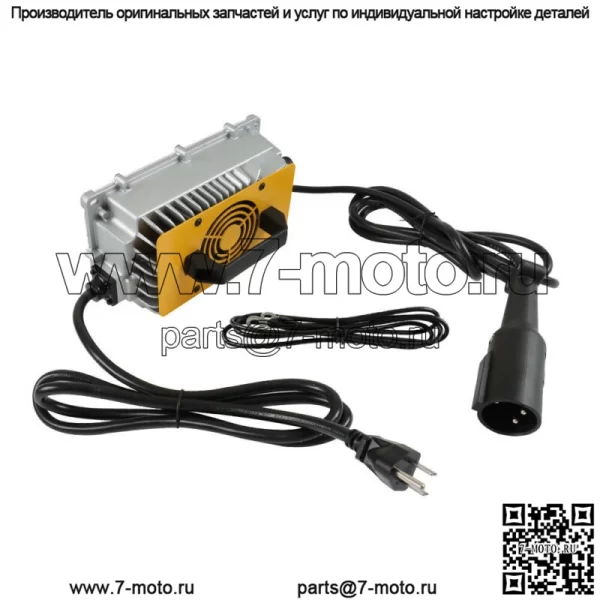 Литиевый 58.4V 18A(51.2V 18A) зарядное устройство LiFePO4 для Club Car DS/Precedent - Image 3