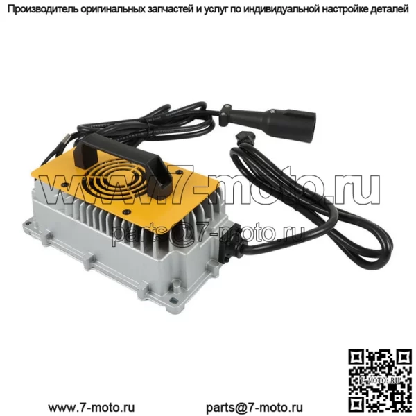 Зарядное устройство для аккумулятора 48 В 17 А для моделей Club Car DS/Precedent с 3-контактным круглым штекером и OBC - Image 2