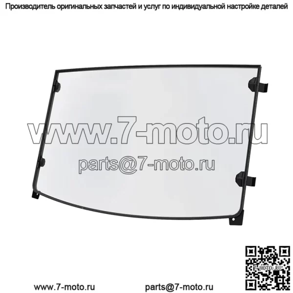 Полное прозрачное лобовое стекло Polaris 2883300 Hard Coat Poly Ranger 1000 900 570 XP Crew