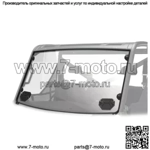 Полное вентилируемое лобовое стекло Polaris Ranger Hard Coat Poly с замком и ездой Lock & Ride2883266