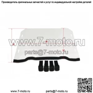 Ветровое стекло полноразмерное Polaris RZR, RZR4 XP 1000 2014-2018