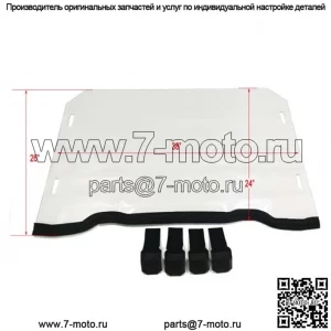 Ветровое стекло половинного размера Polaris RZR 900 1000 XP XP4 2014-2018