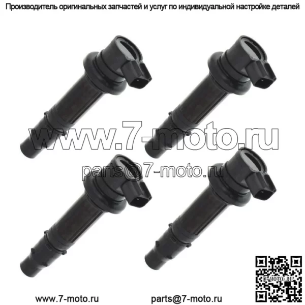 4 шт. Катушка зажигания для Yamaha FZ1 V-MAX 1700 YZF-R1 YZF-R6 5VY-82310-00-00 - Image 3