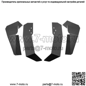 Расширители арок для Polaris RZR 900 S и 900 Trail S 2015-2024 (60 дюймов) (для: Polaris)