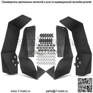 Для Polaris RZR-4 900 RZR-S 900 RZR-S 1000 Брызговики UTV Расширители крыльев 2015-2019 (для: Polaris)