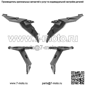 Расширители крыльев для Polaris RZR XP 1000 (2014-2023) - передние и задние