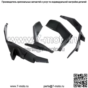 Для Polaris RZR XP 1000 2014-2023 Расширители крыльев, брызговики, передние и задние, расширенные (для: Polaris)