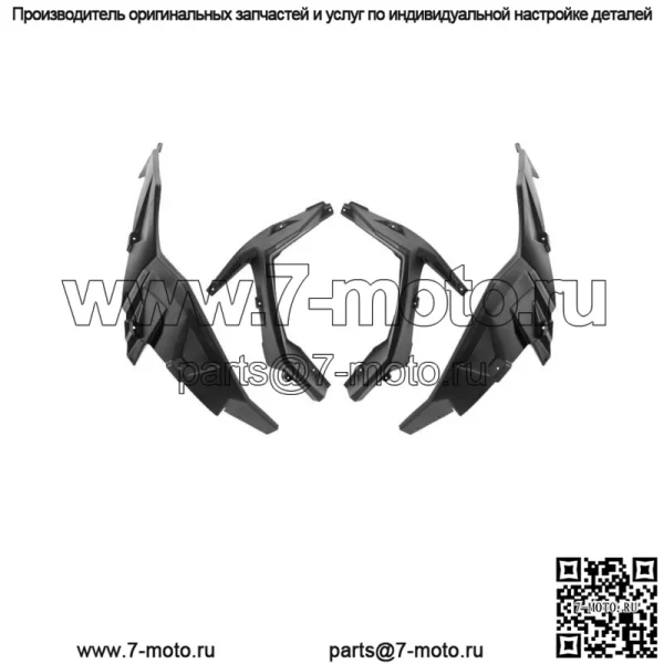 Расширенные передние и задние крылья XXL для Polaris RZR XP 4 1000 Turbo 2014-23 (для: Polaris) - Image 2