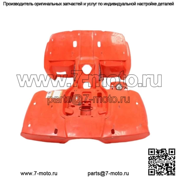 Polaris Sportsman 90 07 Комплект крыльев передний задний красный 29714 (для: Polaris)