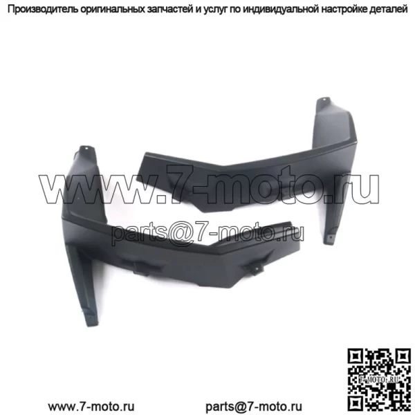 Черные передние расширители крыла для Polaris RZR XP 1000 4 Turbo S 900 2014 - 2023 (для: Polaris) - Image 4