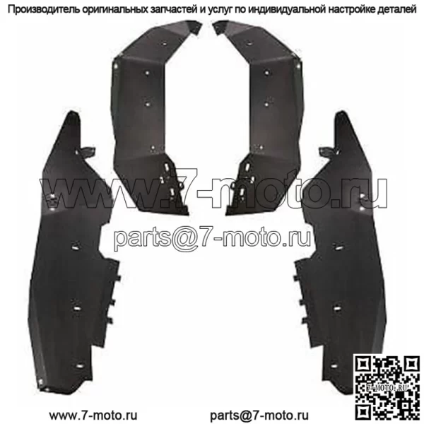 Комплект расширителей передних и задних крыльев для Polaris RZR PRO XP / PRO XP4 2020-2022 годов (для: Polaris)