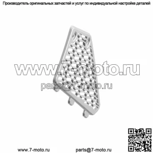 Впускное крыло Polaris, заднее, оригинальная деталь OEM 5452275, кол-во 1 (для: Polaris)