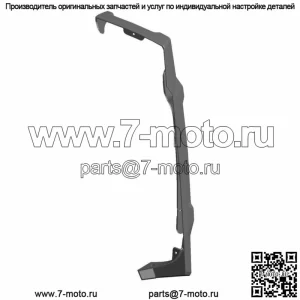 Заднее крыло Polaris, правое, белая молния, оригинальная деталь OEM 5450716-599 (для: Polaris)