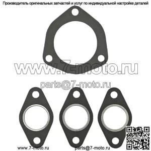 K907344, K912441 Комплект прокладок выпускного коллектора - подходит для трактора Case