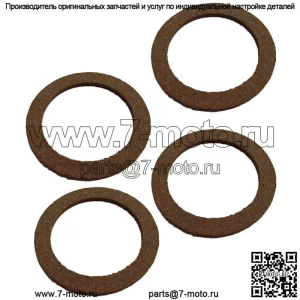 Комплект из (4) пробковых прокладок для отстойника NAA9160 Подходит для Ford Jubilee Подходит для Avery 112884