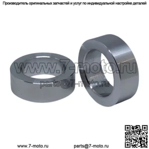 5/8" ID x 3/8" Длинные алюминиевые проставки для оси колеса мотоцикла / болта - пара
