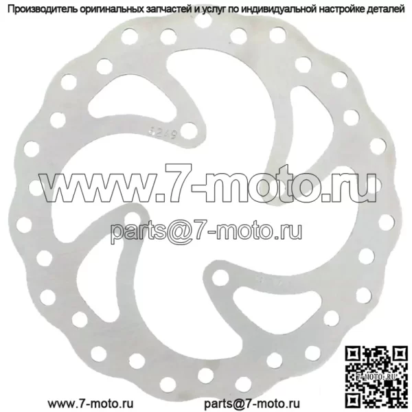 Контурный тормозной диск MD6249C