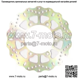 Ротор контурного профиля подходит для Kawasaki - Передний тормоз# MD6328C