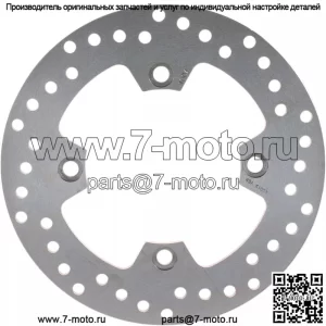 Стандартный задний тормозной ротор MD4014 для 93-01 Kawasaki ZX-11