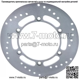 Мотоциклетный мотоцикл серии HPSR, сплошной круглый тормозной ротор - MD1079