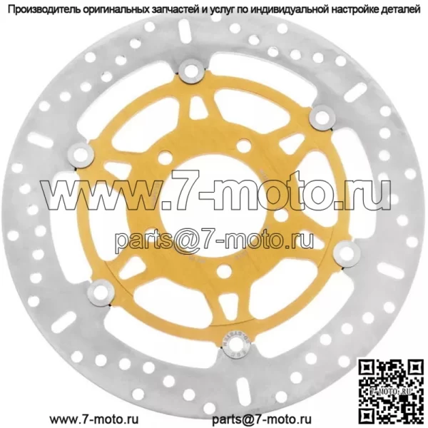 Стандартный тормозной ротор MD825 для 10-15 Triumph Thunderbird