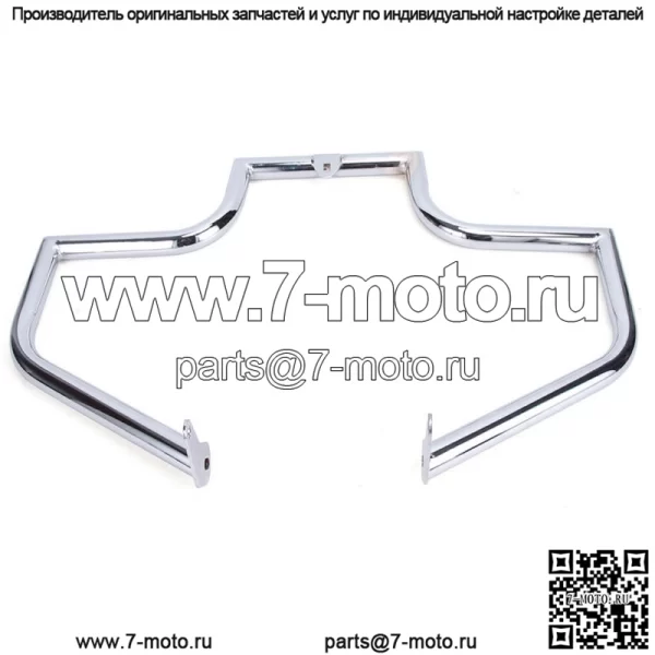 Хромированная защита двигателя для шоссейной защиты Harley 00-17 Heritage Softail Fat Boy