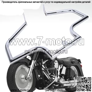 Защитная дуга двигателя CHROME для Harley Heritage Softail Springer Deluxe FLSTF